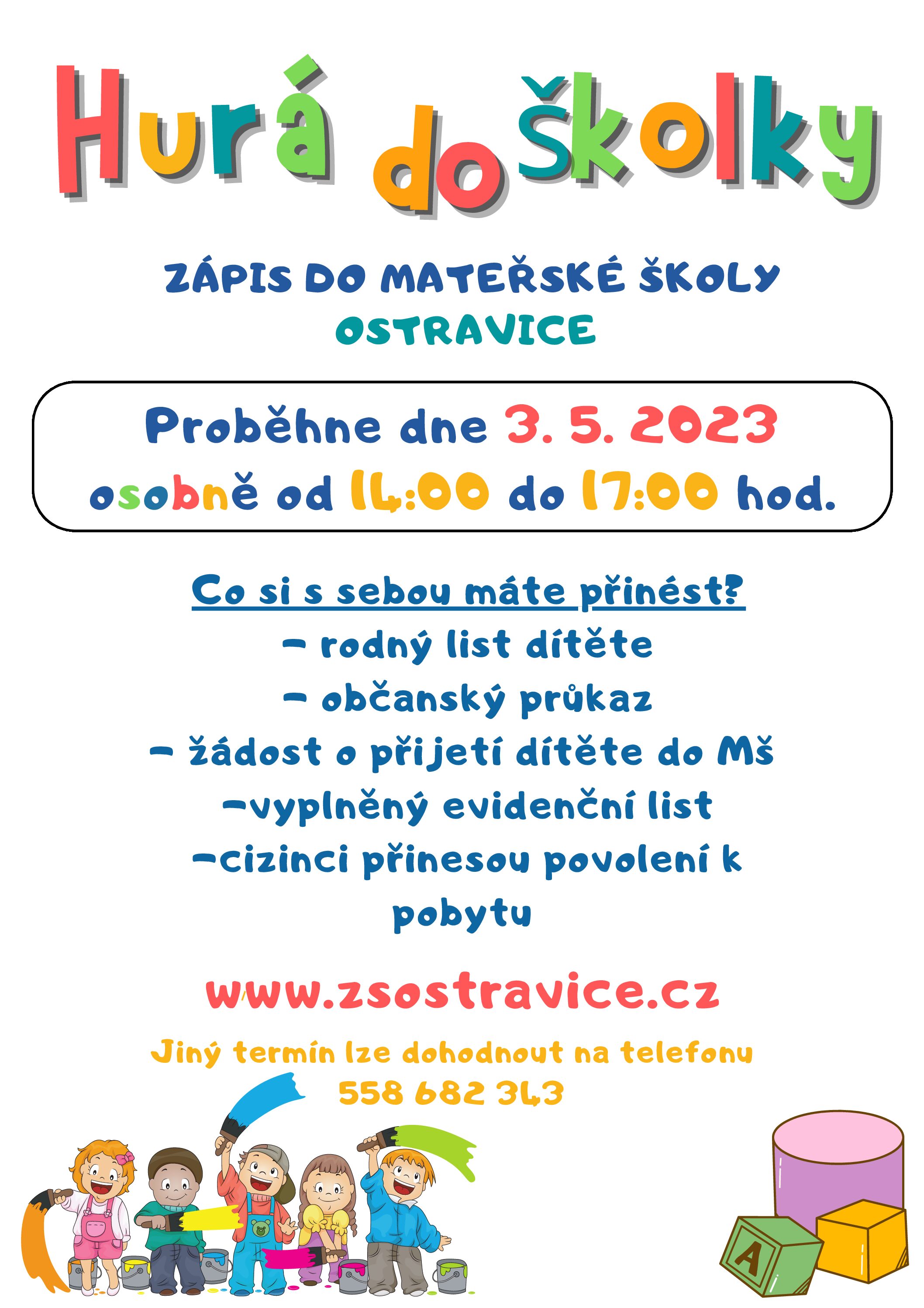 Zápis do Mateřské školy